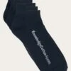 2-pack Footie - Total Eclipse 1 2-pack Footie - Total Eclipse -Knowledge Cotton Apparel Store 2 pack footie Socks 4130001 1001 Total Eclipse