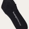 2-pack Footie - Black Jet 2 2-pack Footie - Black Jet -Knowledge Cotton Apparel Store 2 pack footie Socks 4130001 1300 Black Jet