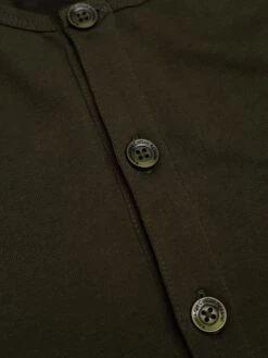 Heavy Jersey Henley Shirt - Forrest Night 11 Heavy Jersey Henley Shirt - Forrest Night -Knowledge Cotton Apparel Store BO long sleeve henley GOTS Vegan Henleys 1120022 1090 Forrest Night 4