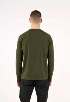 Badge Long Sleeve - Forrest Night 9 Badge Long Sleeve - Forrest Night -Knowledge Cotton Apparel Store Badge long sleeve Long Sleeves 1120012 1090 Forrest Night 2