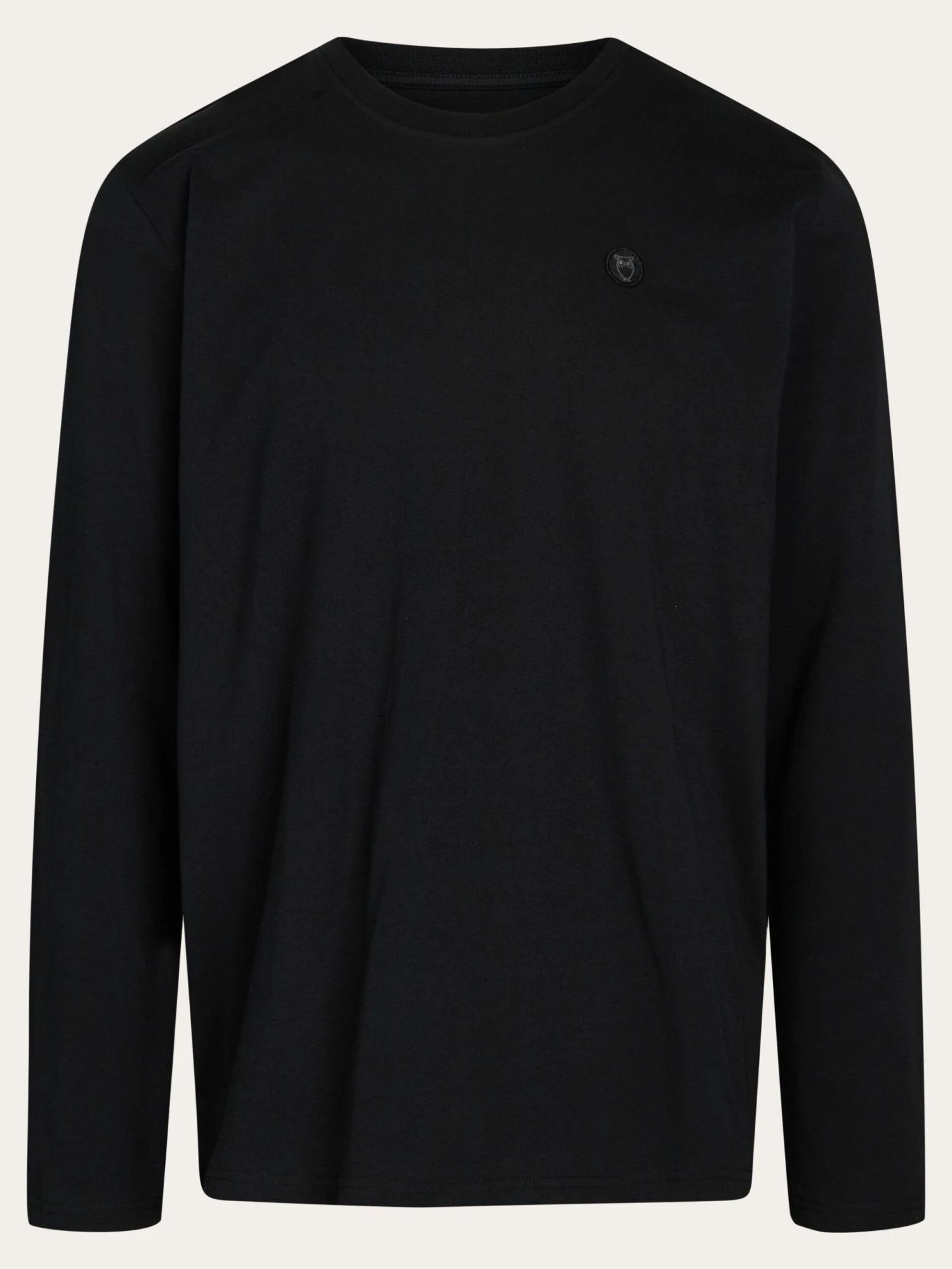 Badge Long Sleeve - Black Jet 3 Badge Long Sleeve - Black Jet