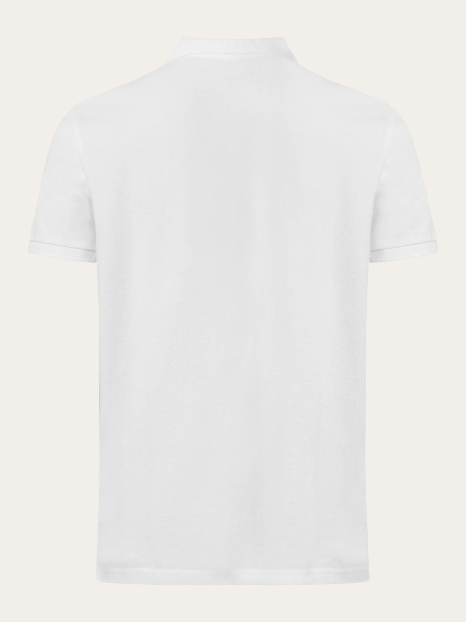 Basic Badge Polo - Bright White 8 Basic Badge Polo - Bright White - Image 6