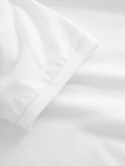 Basic Badge Polo - Bright White 19 Basic Badge Polo - Bright White -Knowledge Cotton Apparel Store Basic badge polo Polos 20092 1010 Bright White 8