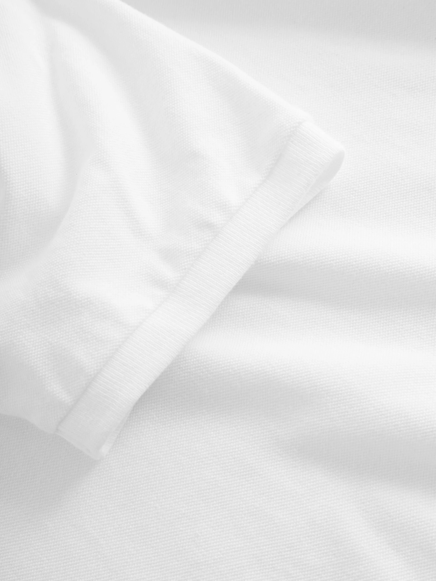 Basic Badge Polo - Bright White 11 Basic Badge Polo - Bright White - Image 9