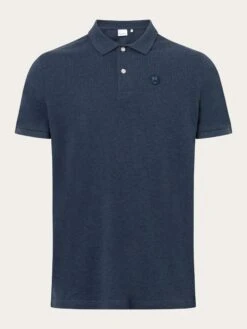 Basic Badge Polo - Insigna Blue Melange