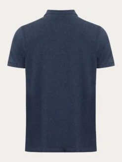 Basic Badge Polo - Insigna Blue Melange 16 Basic Badge Polo - Insigna Blue Melange -Knowledge Cotton Apparel Store Basic badge polo Polos 20092 1257 Insigna Blue melange 5