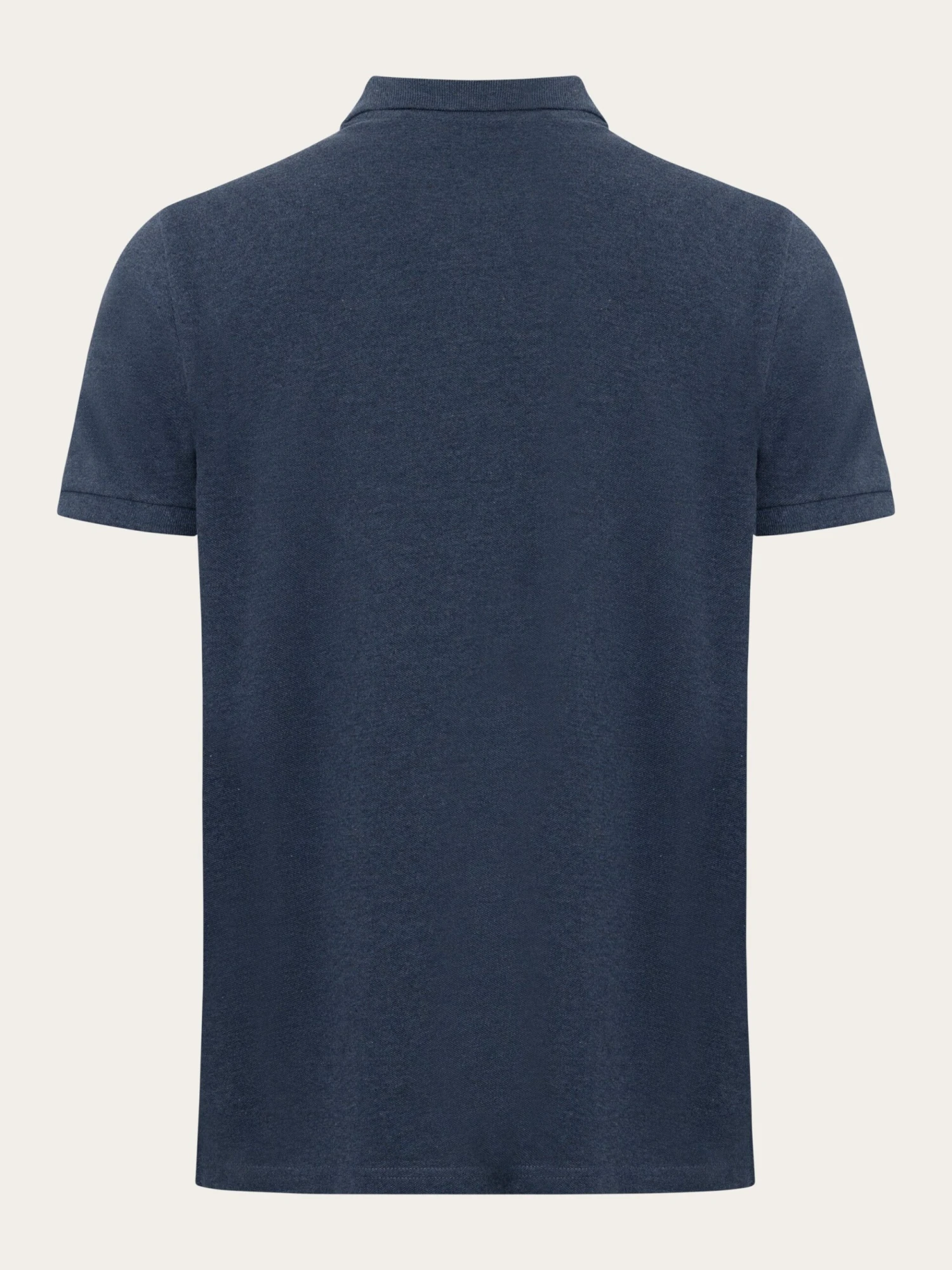 Basic Badge Polo - Insigna Blue Melange 8 Basic Badge Polo - Insigna Blue Melange - Image 6