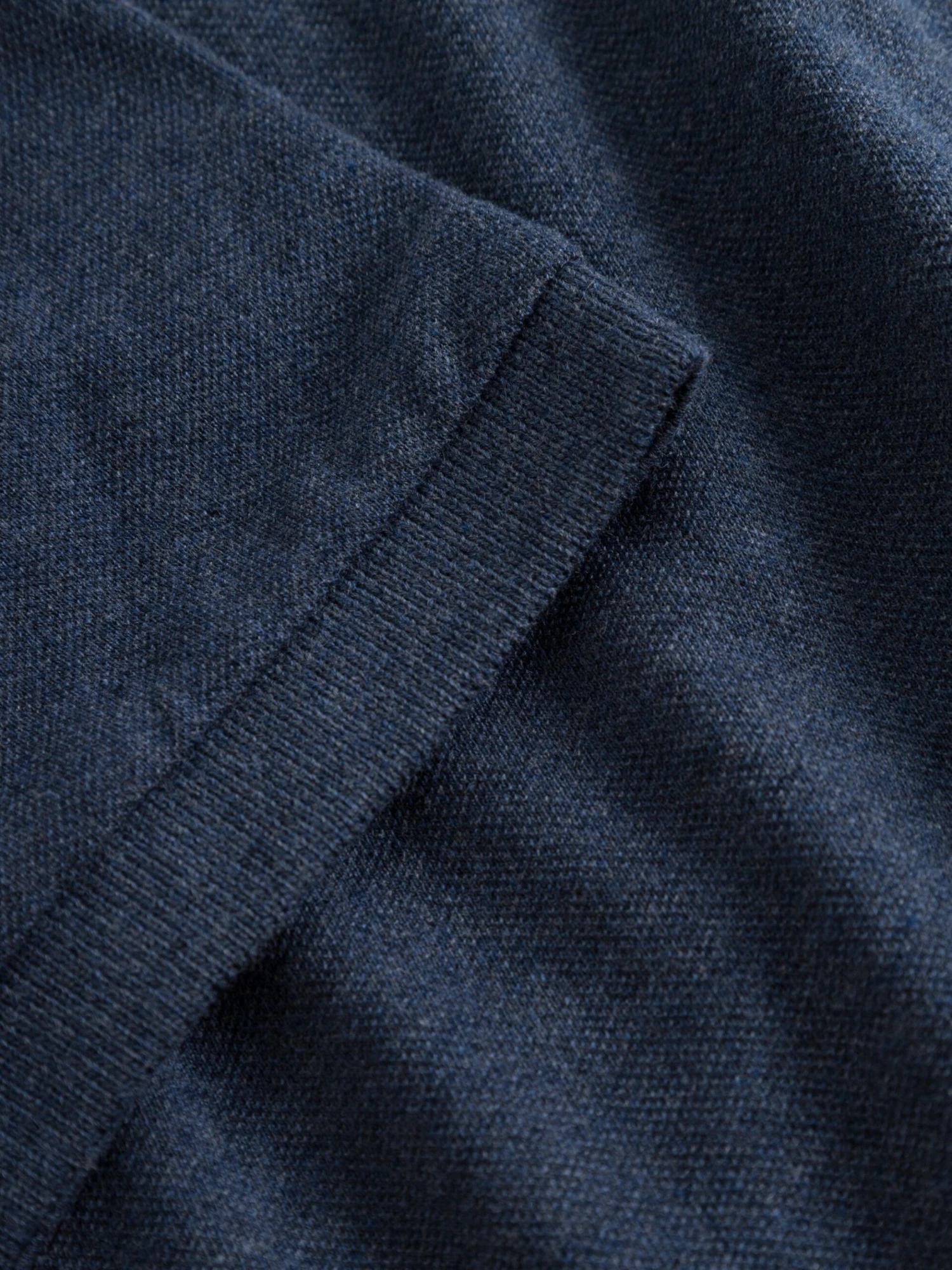 Basic Badge Polo - Insigna Blue Melange 11 Basic Badge Polo - Insigna Blue Melange - Image 9