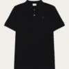 Basic Badge Polo - Black Jet 2 Basic Badge Polo - Black Jet -Knowledge Cotton Apparel Store Basic badge polo Polos 20092 1300 Black Jet