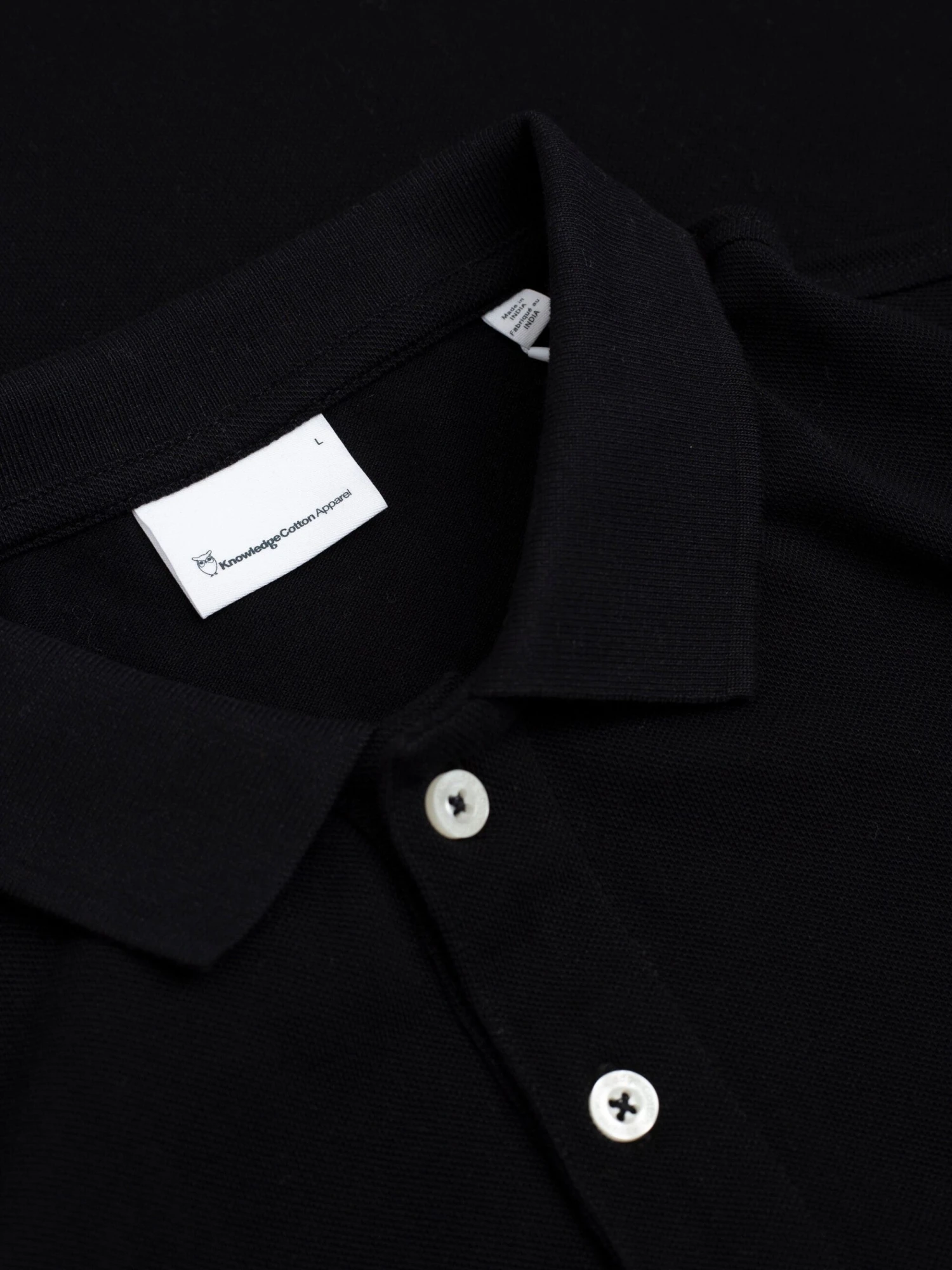 Basic Badge Polo - Black Jet 7 Basic Badge Polo - Black Jet - Image 5