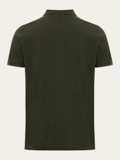Basic Badge Polo - Green Melange 15 Basic Badge Polo - Green Melange -Knowledge Cotton Apparel Store Basic badge polo Polos 20092 1318 Green melange 5