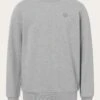 Basic Badge Sweat - Grey Melange 1 Basic Badge Sweat - Grey Melange -Knowledge Cotton Apparel Store Basic badge sweat Sweats 30518 1012 Grey Melange