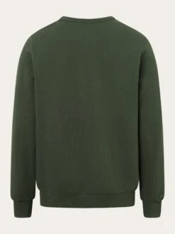 Basic Badge Sweat - Forrest Night -Knowledge Cotton Apparel Store Basic badge sweat Sweats 30518 1090 Forrest Night 5