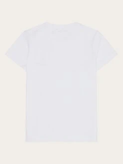 Basic Badge Tee - Regenerative Organic Certified™ - GOTS/Vegan - Bright White -Knowledge Cotton Apparel Store Basic badge tee Regenerative Organic Certified GOTS Vegan T shirts 2010058 1010 Bright White 2