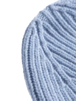 Big Rib Beanie - Asley Blue 11 Big Rib Beanie - Asley Blue -Knowledge Cotton Apparel Store Big rib beanie Hats 2210005 1322 Asley Blue 4