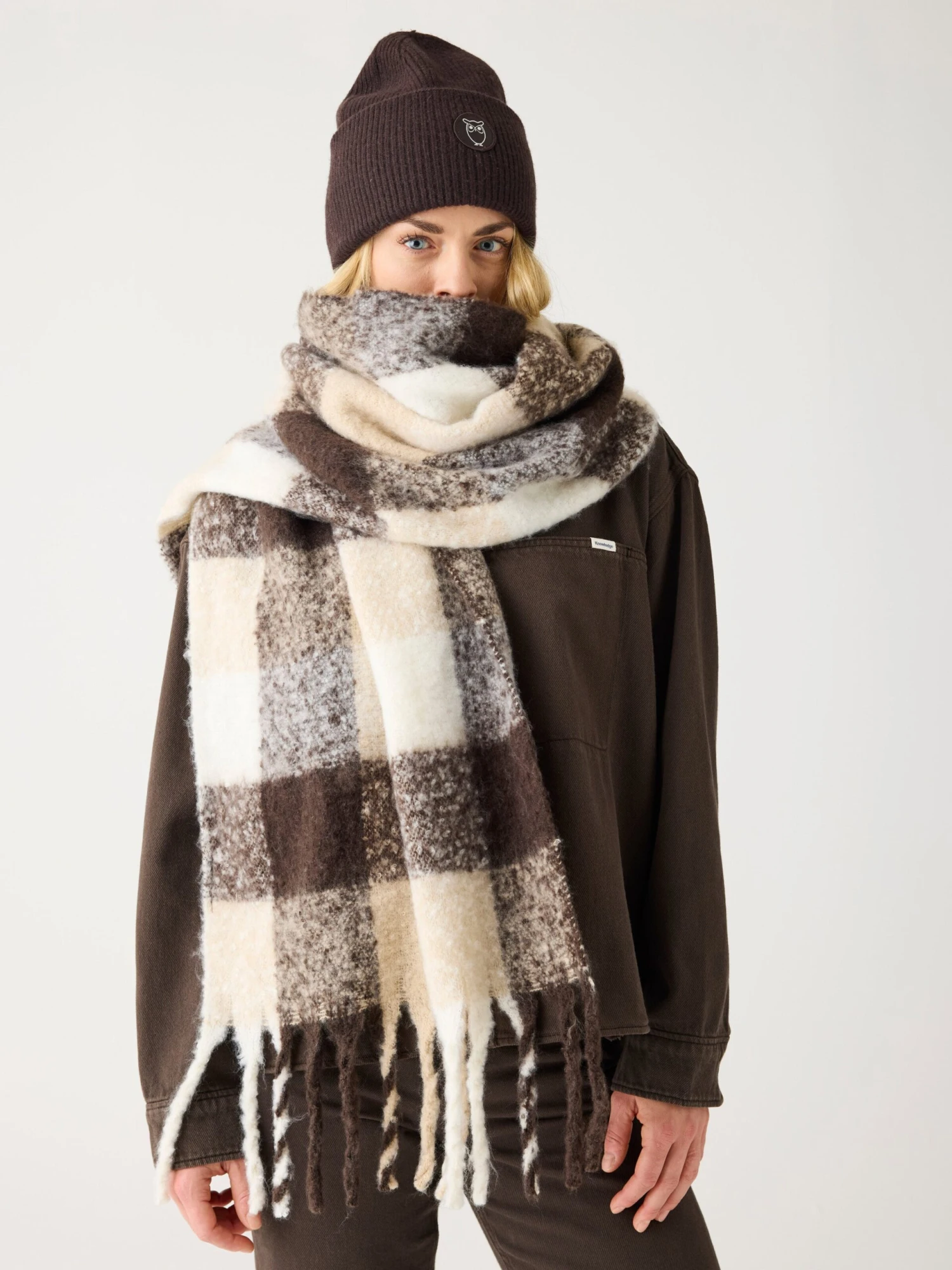 Big Rib Beanie - Chocolate Torte 4 Big Rib Beanie - Chocolate Torte - Image 2