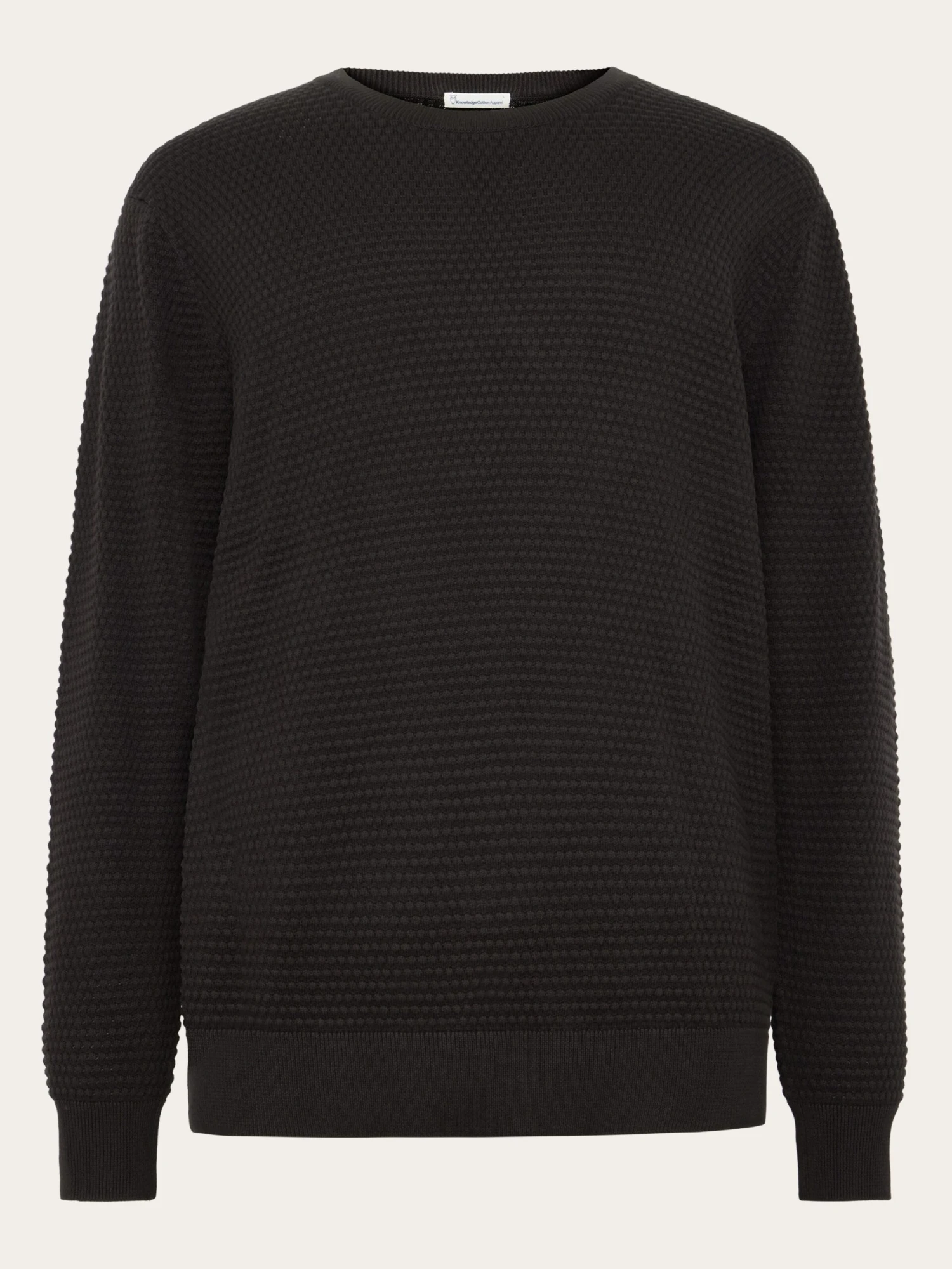 Bubble Knit Crew Neck - Chocolate Torte 3 Bubble Knit Crew Neck - Chocolate Torte