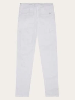 CALLA Tapered Mid-rise Linen Pants - GOTS/Vegan - Bright White 7 CALLA Tapered Mid-rise Linen Pants - GOTS/Vegan - Bright White -Knowledge Cotton Apparel Store CALLA tapered mid rise linen pants GOTS Vegan Pants 2070067 1010 Bright White 2