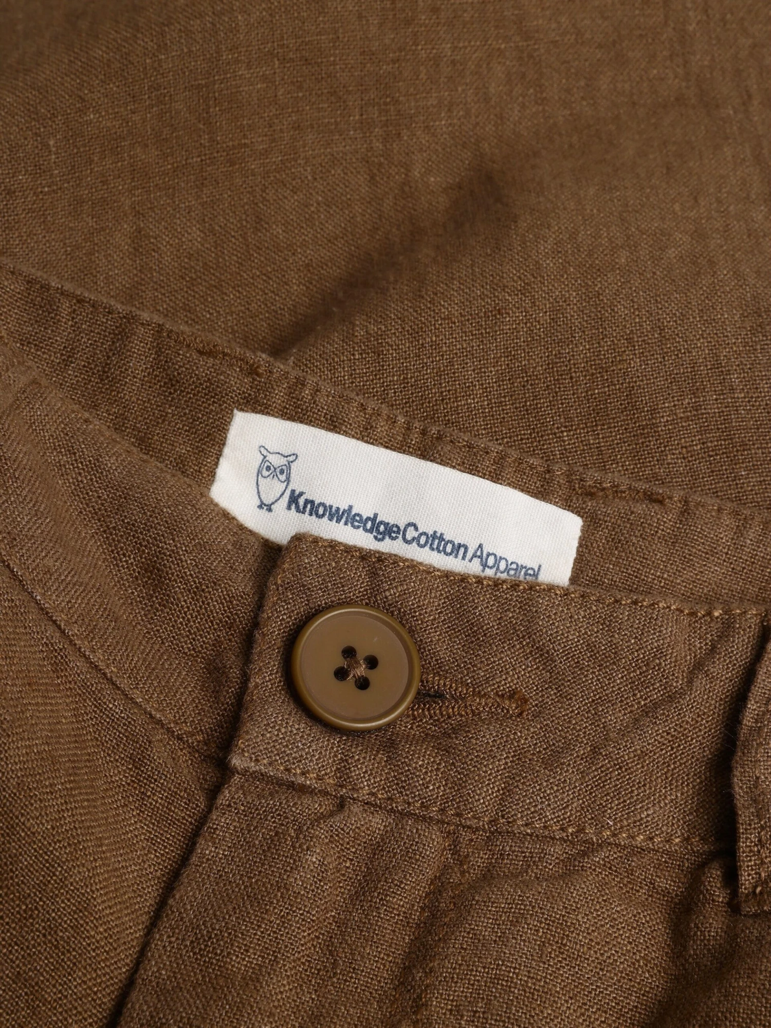 CALLA Tapered Mid-rise Linen Pants - GOTS/Vegan - Tuffet 4 CALLA Tapered Mid-rise Linen Pants - GOTS/Vegan - Tuffet - Image 2