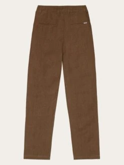 CALLA Tapered Mid-rise Linen Pants - GOTS/Vegan - Tuffet 7 CALLA Tapered Mid-rise Linen Pants - GOTS/Vegan - Tuffet -Knowledge Cotton Apparel Store CALLA tapered mid rise linen pants GOTS Vegan Pants 2070067 1019 Tuffet 2