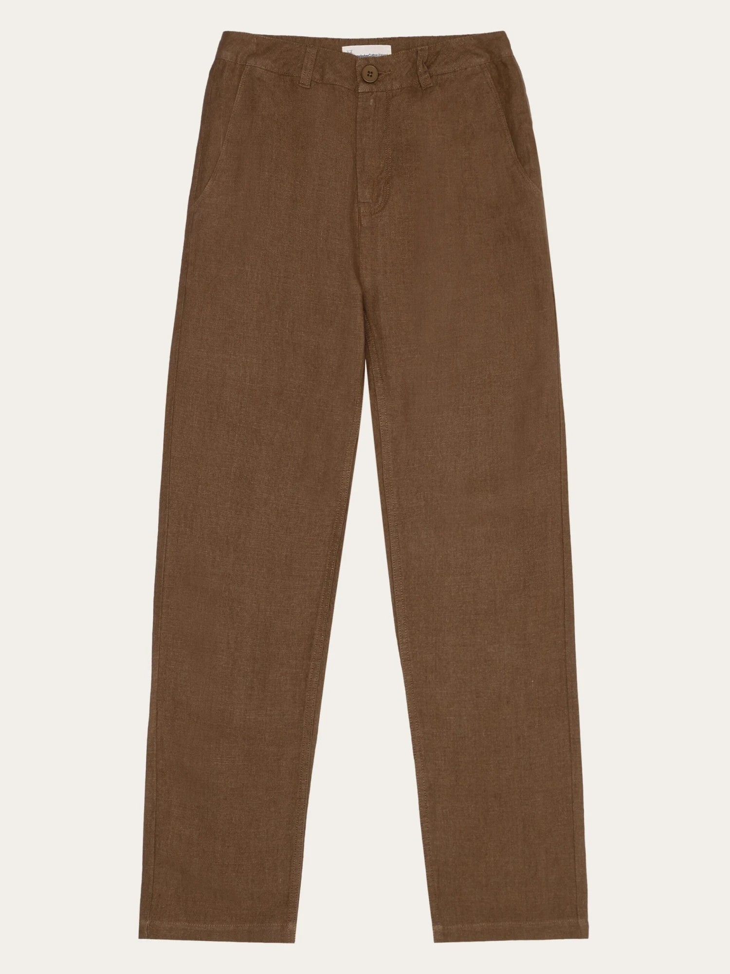 CALLA Tapered Mid-rise Linen Pants - GOTS/Vegan - Tuffet 3 CALLA Tapered Mid-rise Linen Pants - GOTS/Vegan - Tuffet