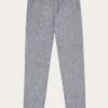 CALLA Tapered Mid-rise Linen Pants - GOTS/Vegan - Vintage Indigo -Knowledge Cotton Apparel Store CALLA tapered mid rise linen pants GOTS Vegan Pants 2070067 1226 Vintage Indigo