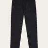 CALLA Tapered Mid-rise Linen Pants - GOTS/Vegan - Black Jet 2 CALLA Tapered Mid-rise Linen Pants - GOTS/Vegan - Black Jet -Knowledge Cotton Apparel Store CALLA tapered mid rise linen pants GOTS Vegan Pants 2070067 1300 Black Jet