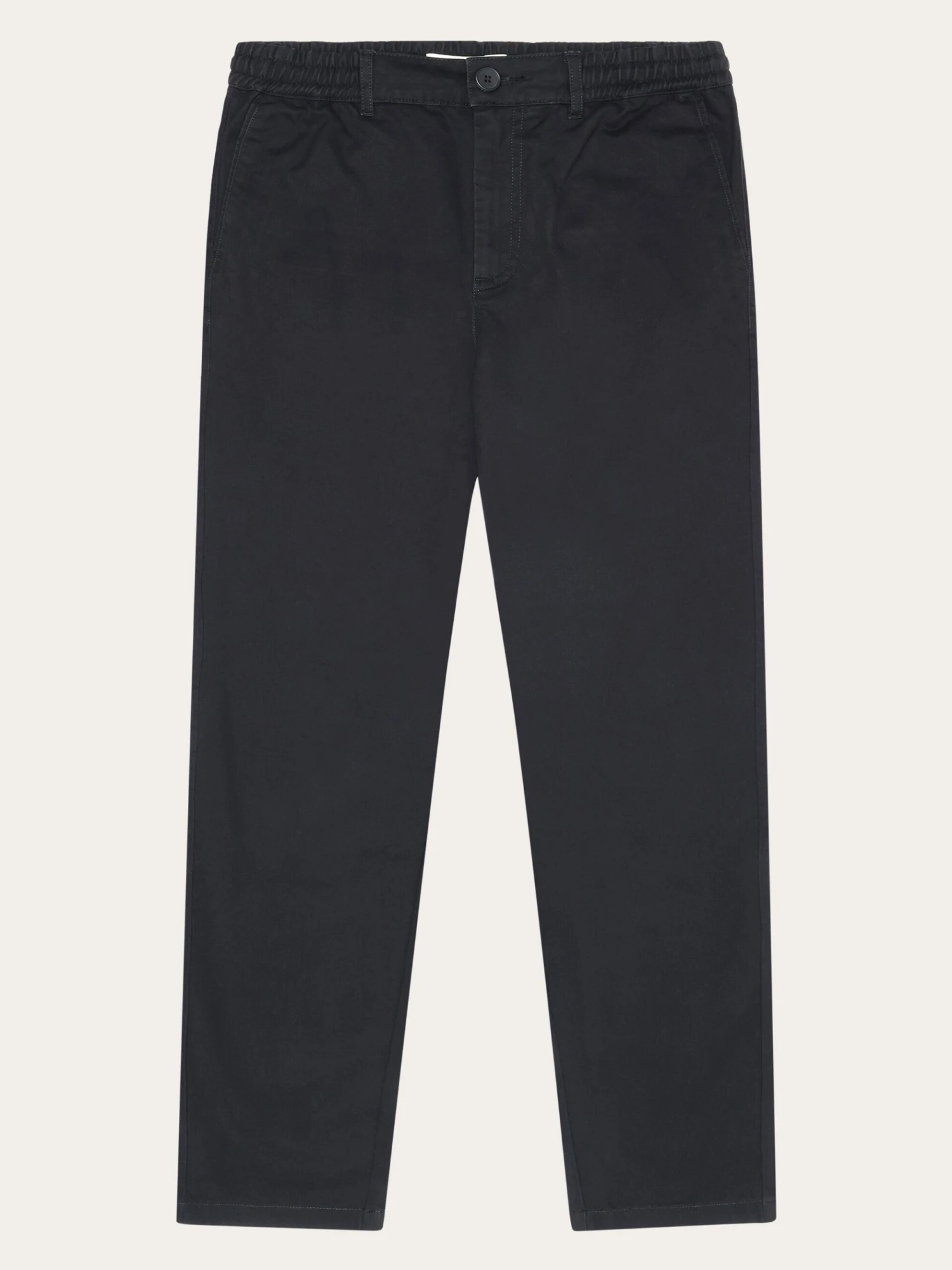 CHLOE Barrel Mid-rise Twill Chino - GOTS/Vegan - Black Jet 3 CHLOE Barrel Mid-rise Twill Chino - GOTS/Vegan - Black Jet