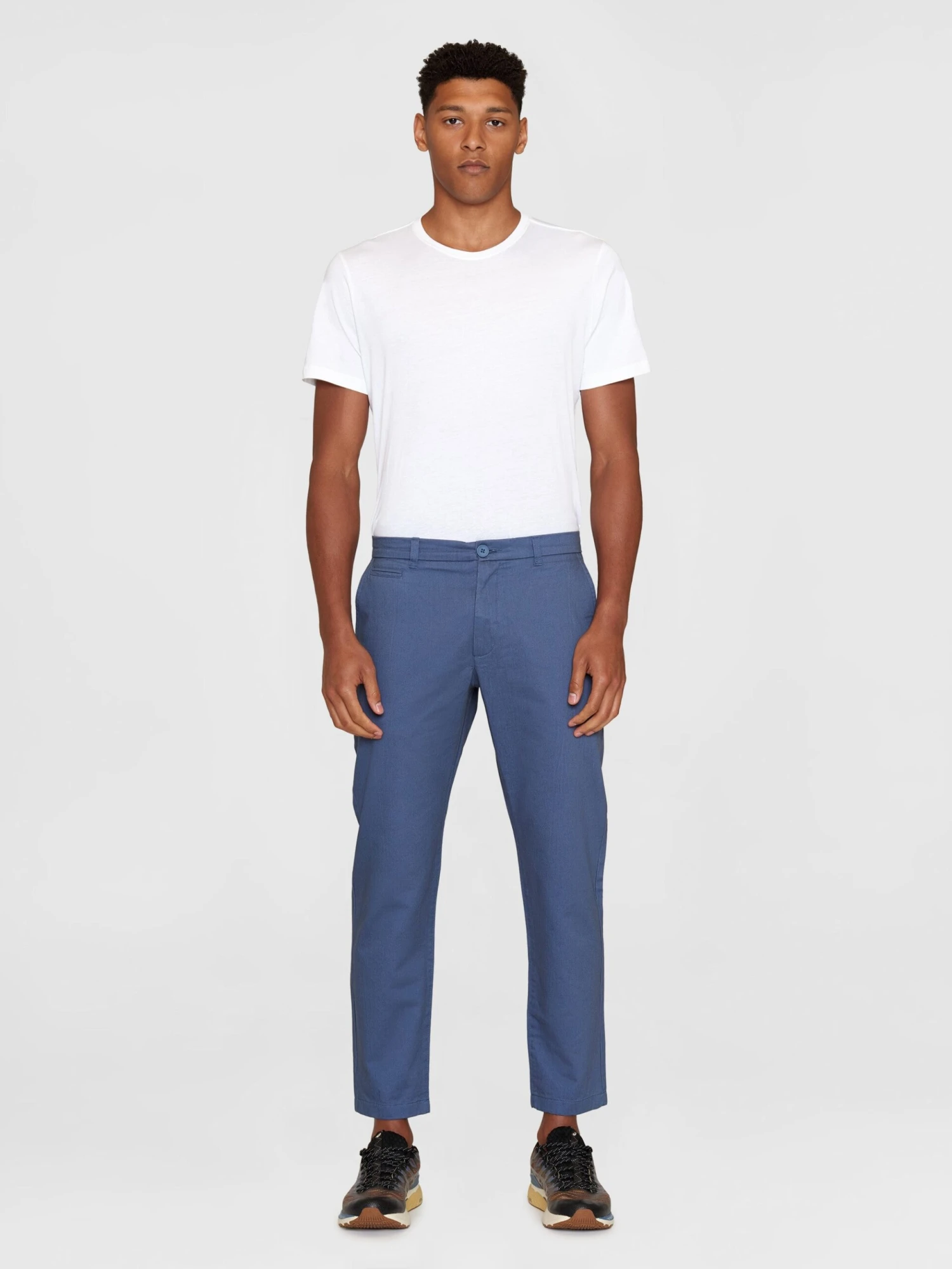 CHUCK Regular Twill Chino Pants - Vintage Indigo - Image 4