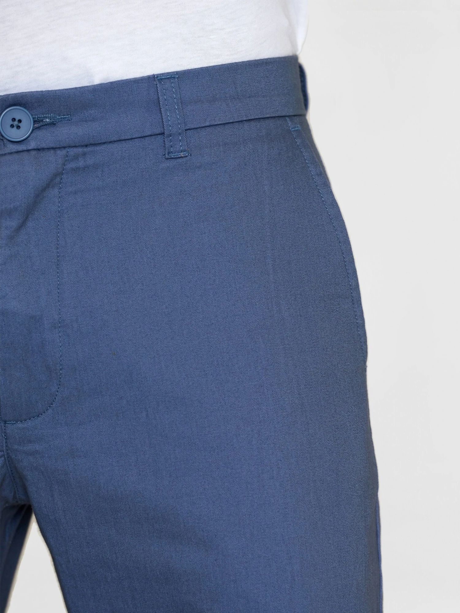 CHUCK Regular Twill Chino Pants - Vintage Indigo - Image 7