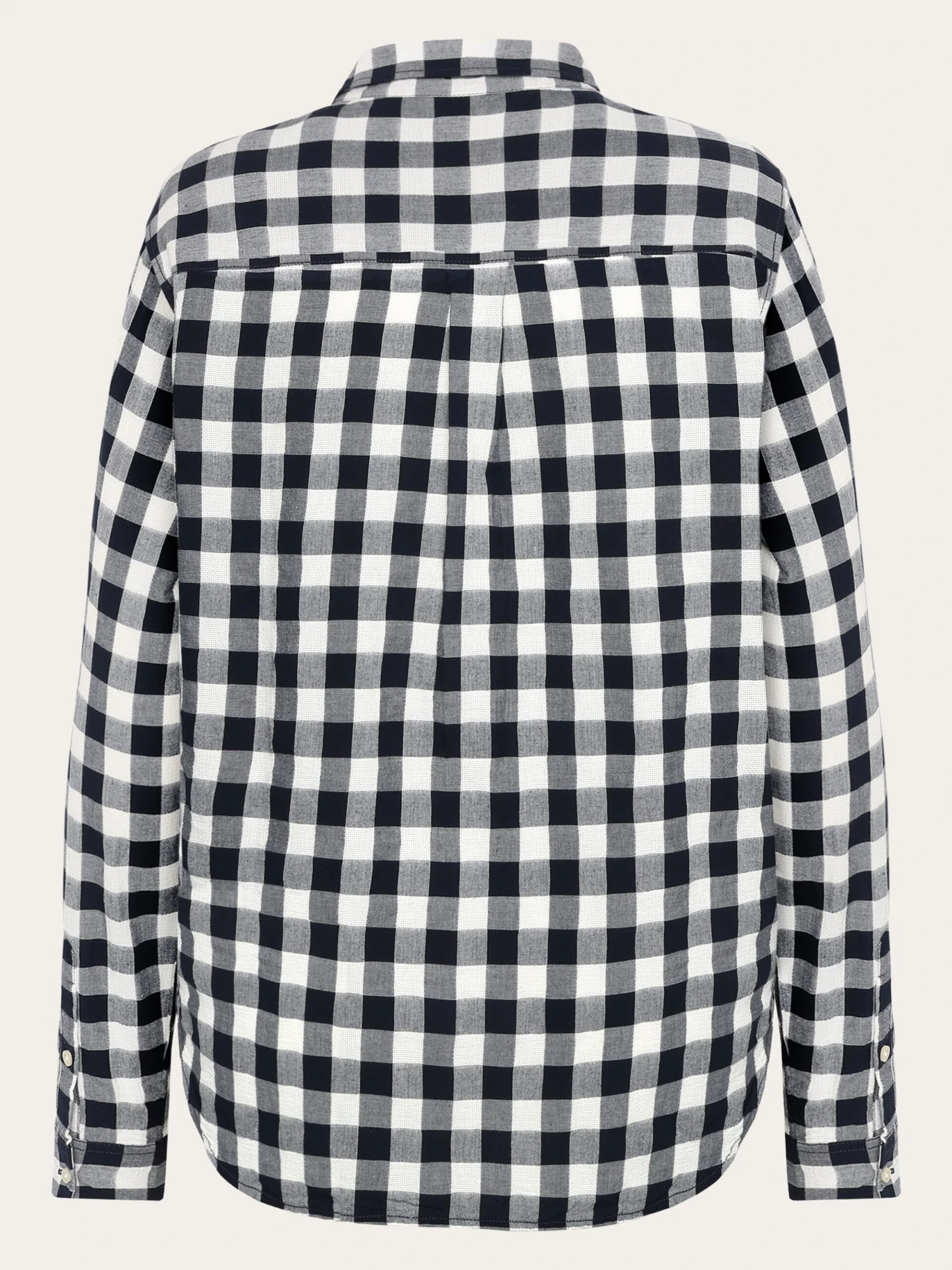 Check Long Sleeved Shirt - GOTS/Vegan - Night Sky 5 Check Long Sleeved Shirt - GOTS/Vegan - Night Sky - Image 3