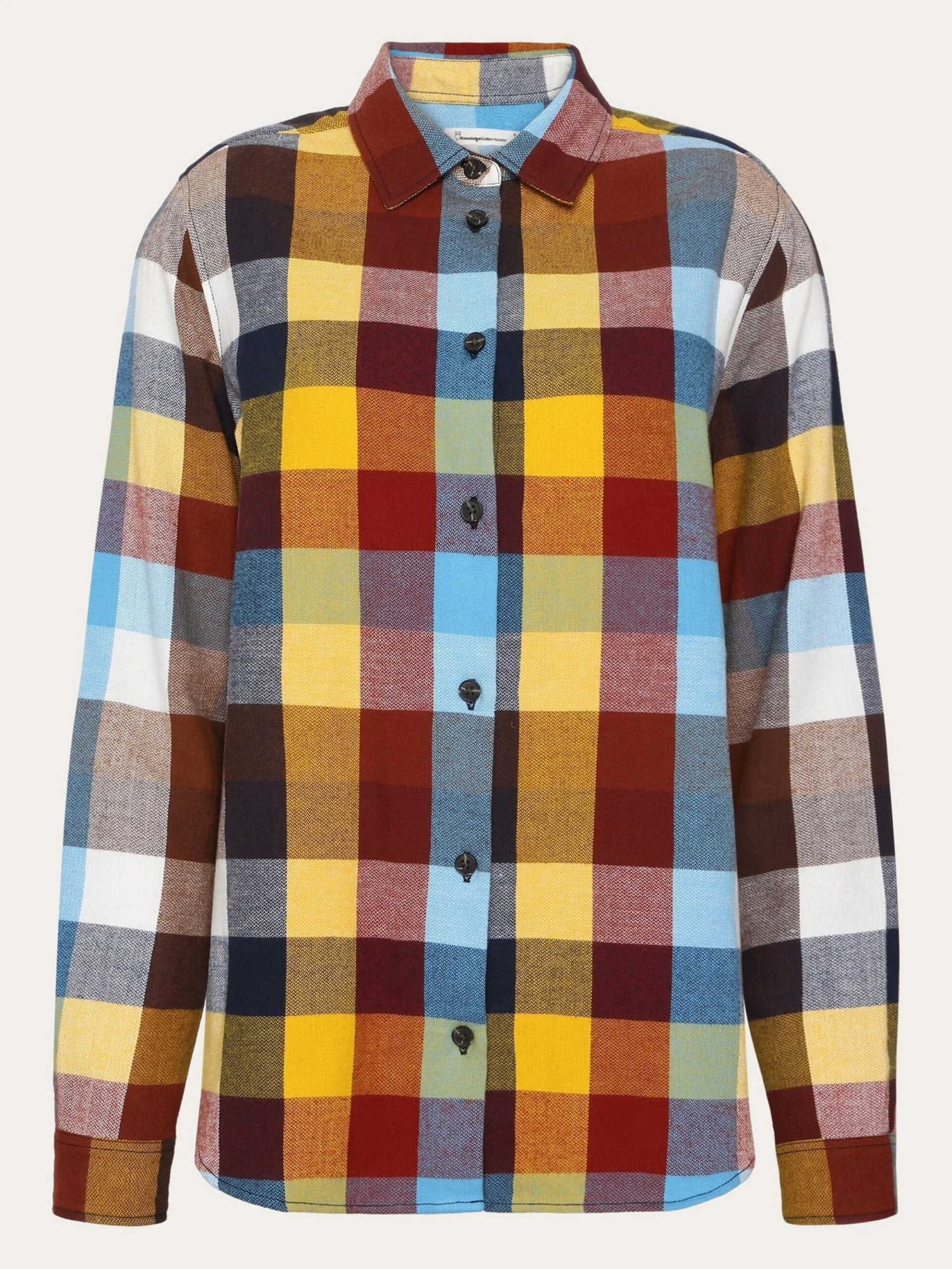 Check Multi Color Flannel Shirt - GOTS/Vegan - Multi Check 3 Check Multi Color Flannel Shirt - GOTS/Vegan - Multi Check