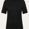 Dynamic Wool T-shirt - Black Jet 2 Dynamic Wool T-shirt - Black Jet -Knowledge Cotton Apparel Store Cleaver Wool 175 Single constructed t shirt RWS T shirts 2010057 1300 Black Jet