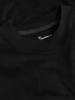 Dynamic Wool T-shirt - Black Jet 7 Dynamic Wool T-shirt - Black Jet -Knowledge Cotton Apparel Store Cleaver Wool 175 Single constructed t shirt RWS T shirts 2010057 1300 Black Jet 2