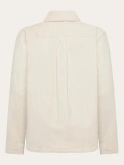 Corduroy Overshirt - Egret -Knowledge Cotton Apparel Store Corduroy overshirt Overshirts 2190045 1387 Egret 2