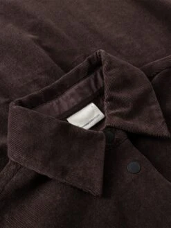 Corduroy Overshirt - Chocolate Torte 7 Corduroy Overshirt - Chocolate Torte -Knowledge Cotton Apparel Store Corduroy overshirt Overshirts 2190045 1487 Chocolate Torte 2