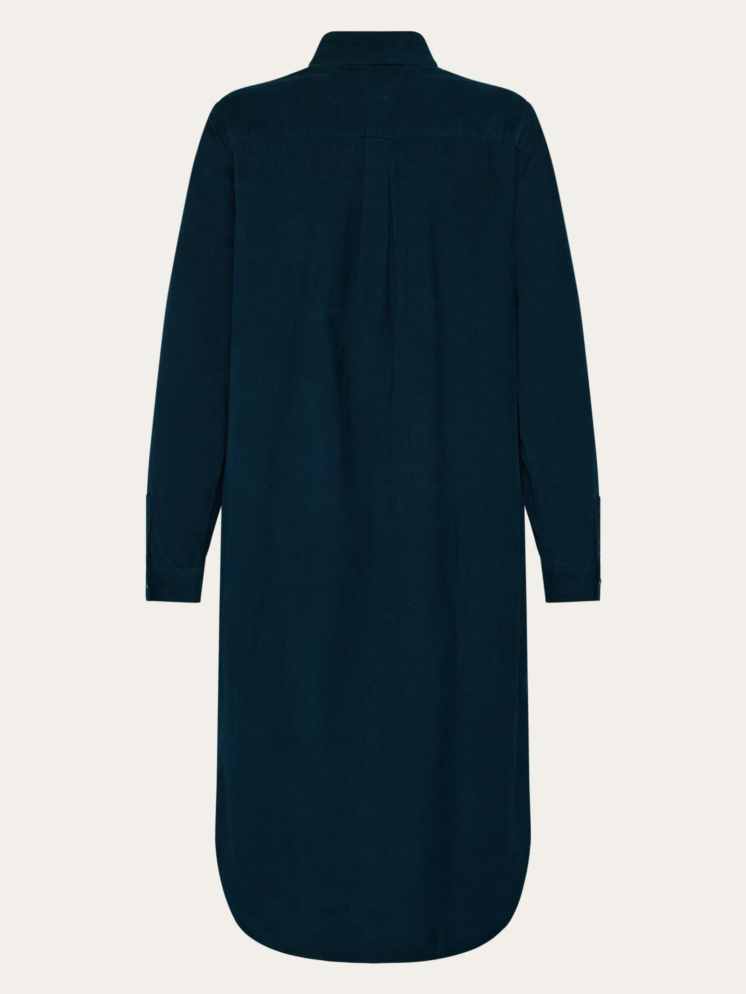 Corduroy Shirt Dress - Total Eclipse 4 Corduroy Shirt Dress - Total Eclipse - Image 2