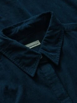 Corduroy Shirt Dress - Total Eclipse 7 Corduroy Shirt Dress - Total Eclipse -Knowledge Cotton Apparel Store Corduroy shirt dress Dresses 2200035 1001 Total Eclipse 2