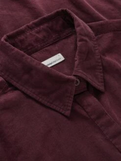 Corduroy Shirt Dress - Fig -Knowledge Cotton Apparel Store Corduroy shirt dress Dresses 2200035 1281 Fig 2