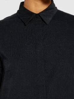 Corduroy Shirt Dress - Black Jet -Knowledge Cotton Apparel Store Corduroy shirt dress Dresses 2200035 1300 Black Jet 33a7825d 163b 402d 84c6 0e37a662c35b