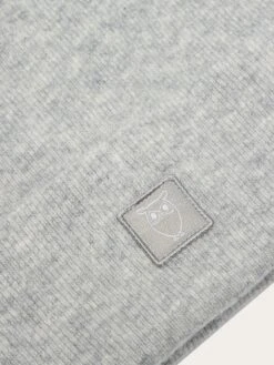 Double Layer Wool Beanie - Grey Melange 11 Double Layer Wool Beanie - Grey Melange -Knowledge Cotton Apparel Store Double layer wool beanie Hats 82206 1012 Grey Melange 4