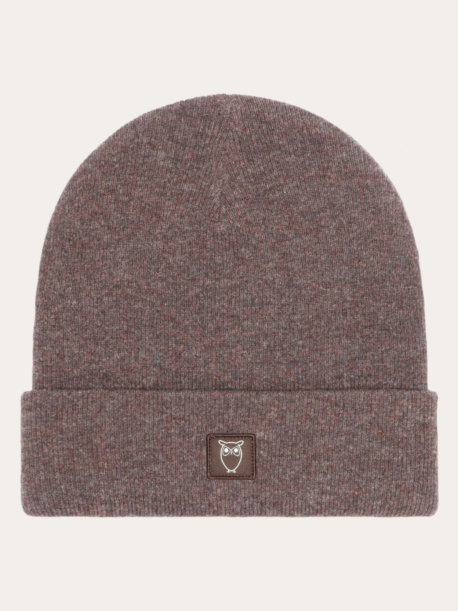 Double Layer Wool Beanie - Demitasse (brown) 3 Double Layer Wool Beanie - Demitasse (brown)