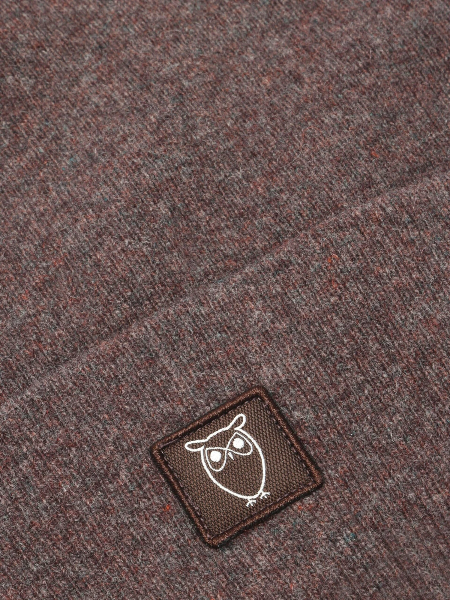 Double Layer Wool Beanie - Demitasse (brown) 6 Double Layer Wool Beanie - Demitasse (brown) - Image 4