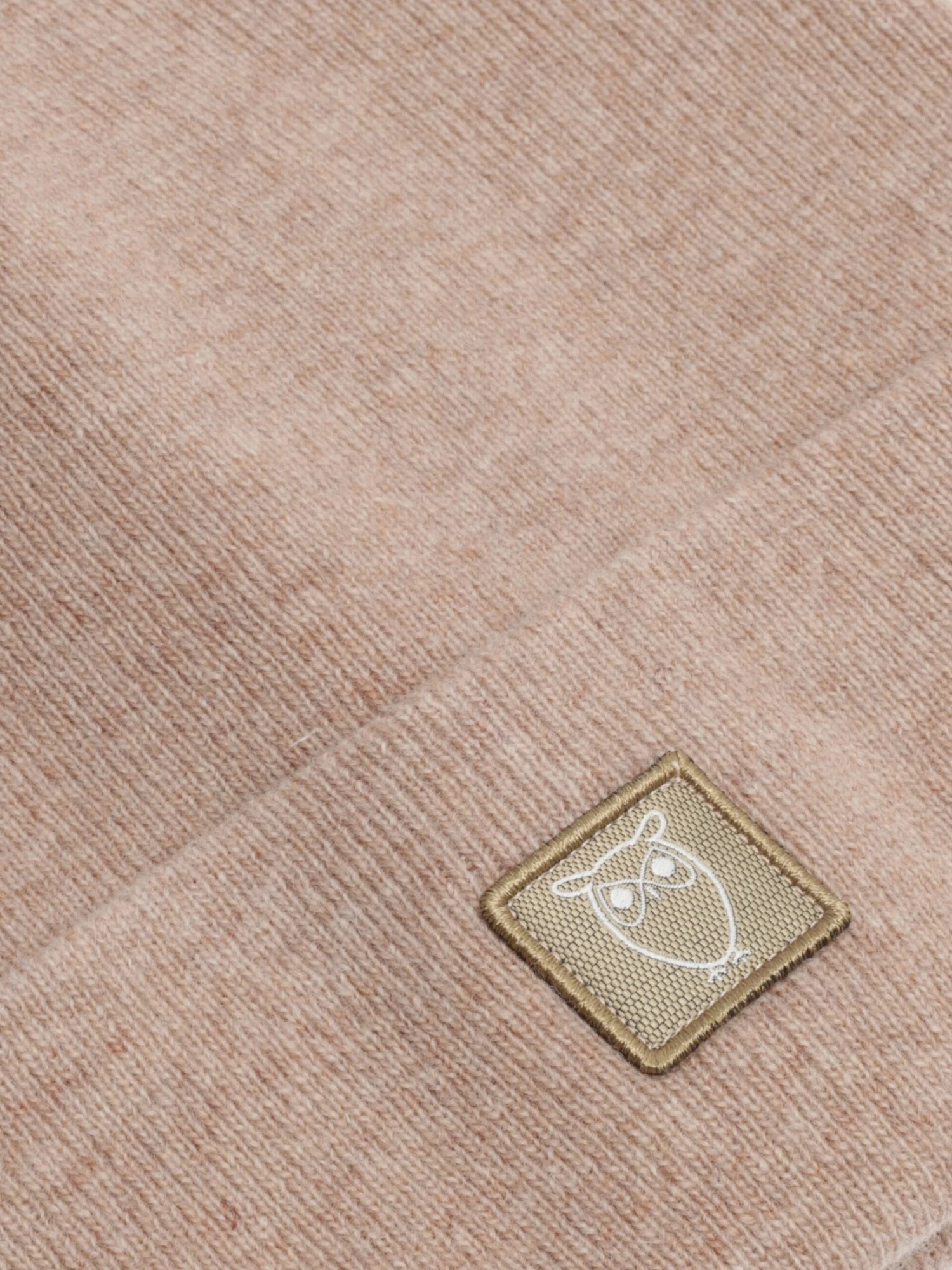 Double Layer Wool Beanie - Kelp Melange 4 Double Layer Wool Beanie - Kelp Melange - Image 2