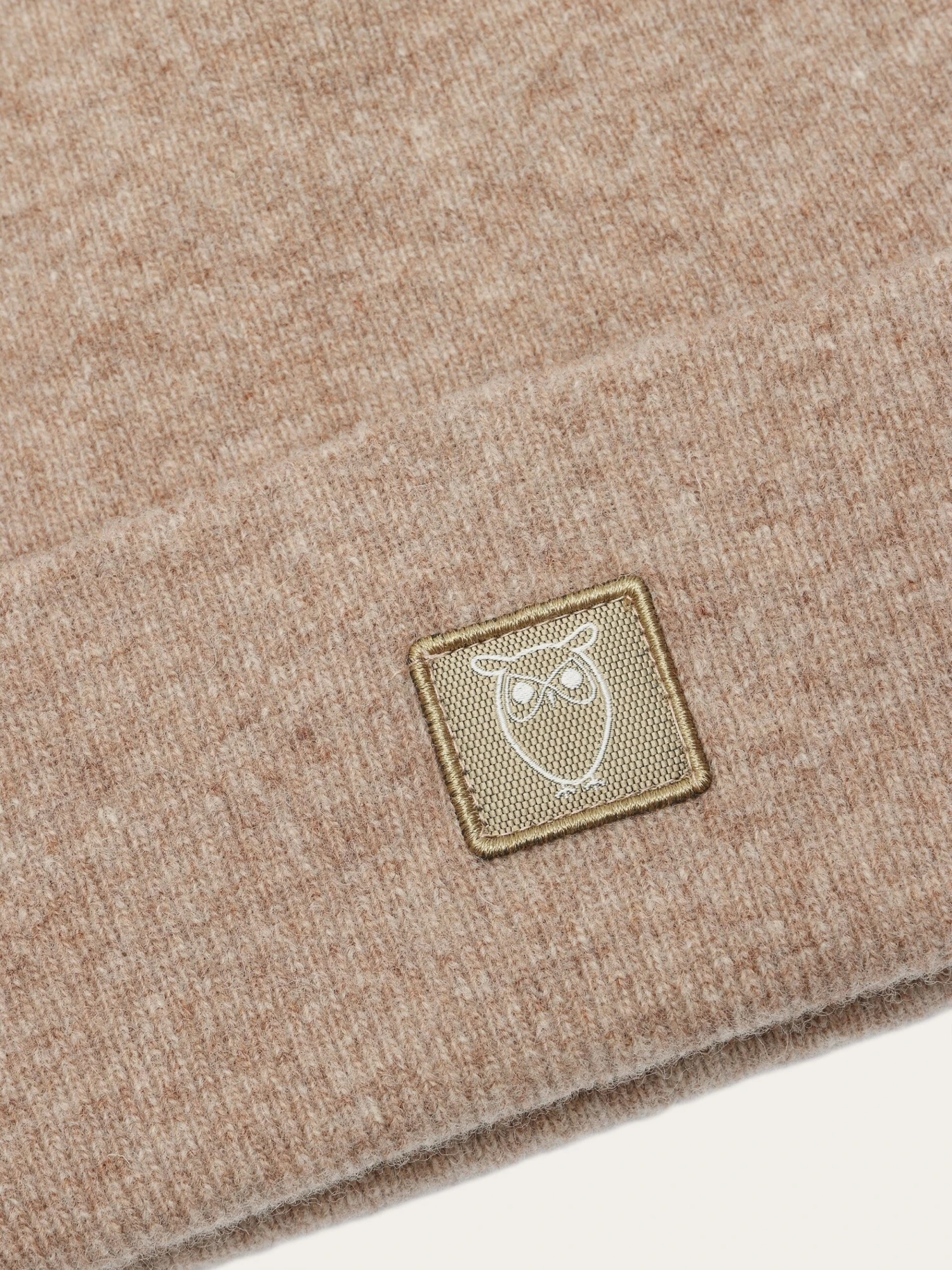 Double Layer Wool Beanie - Kelp Melange 9 Double Layer Wool Beanie - Kelp Melange - Image 7