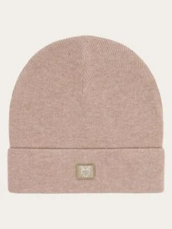 Double Layer Wool Beanie - Kelp Melange
