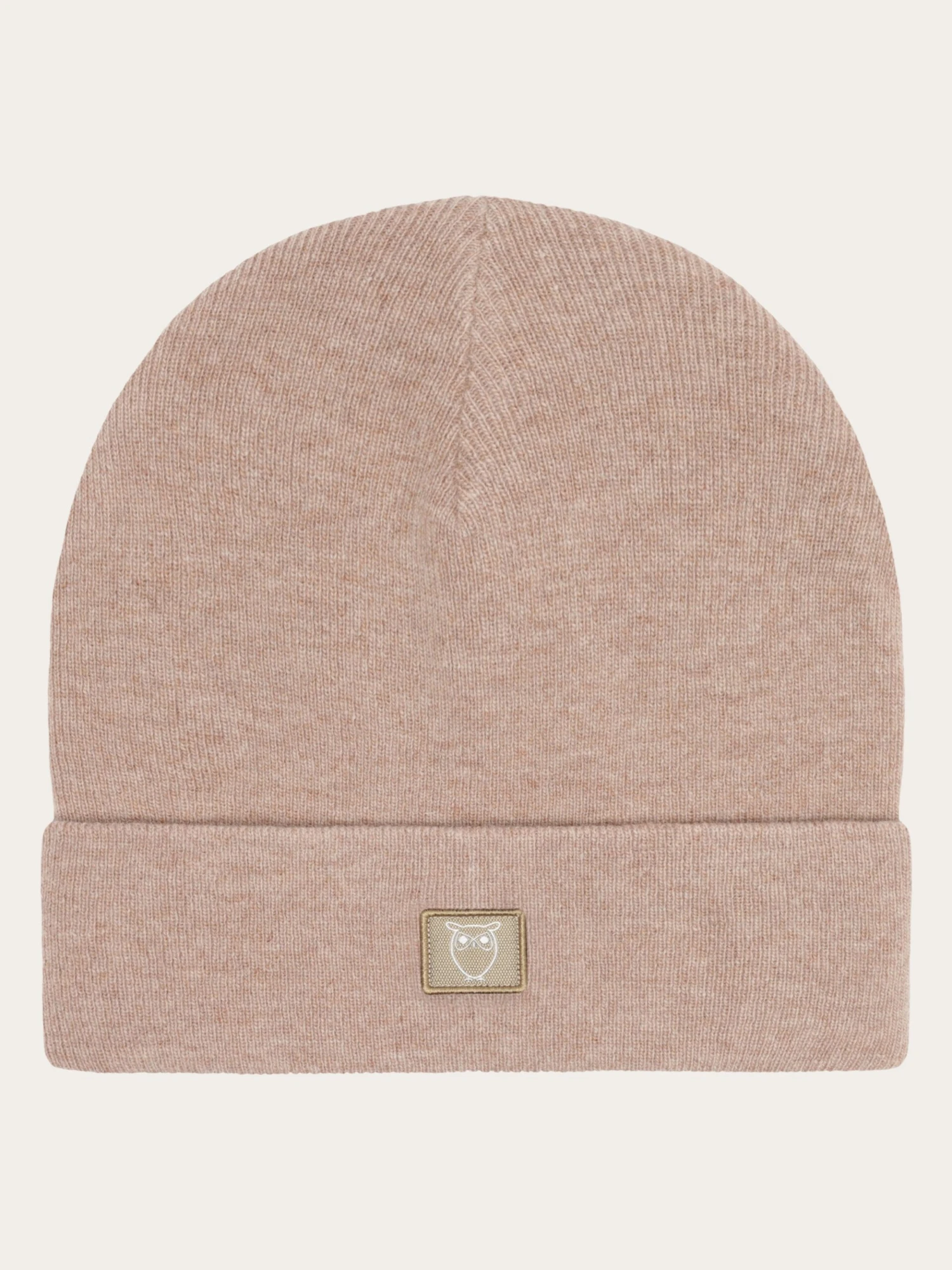 Double Layer Wool Beanie - Kelp Melange 3 Double Layer Wool Beanie - Kelp Melange