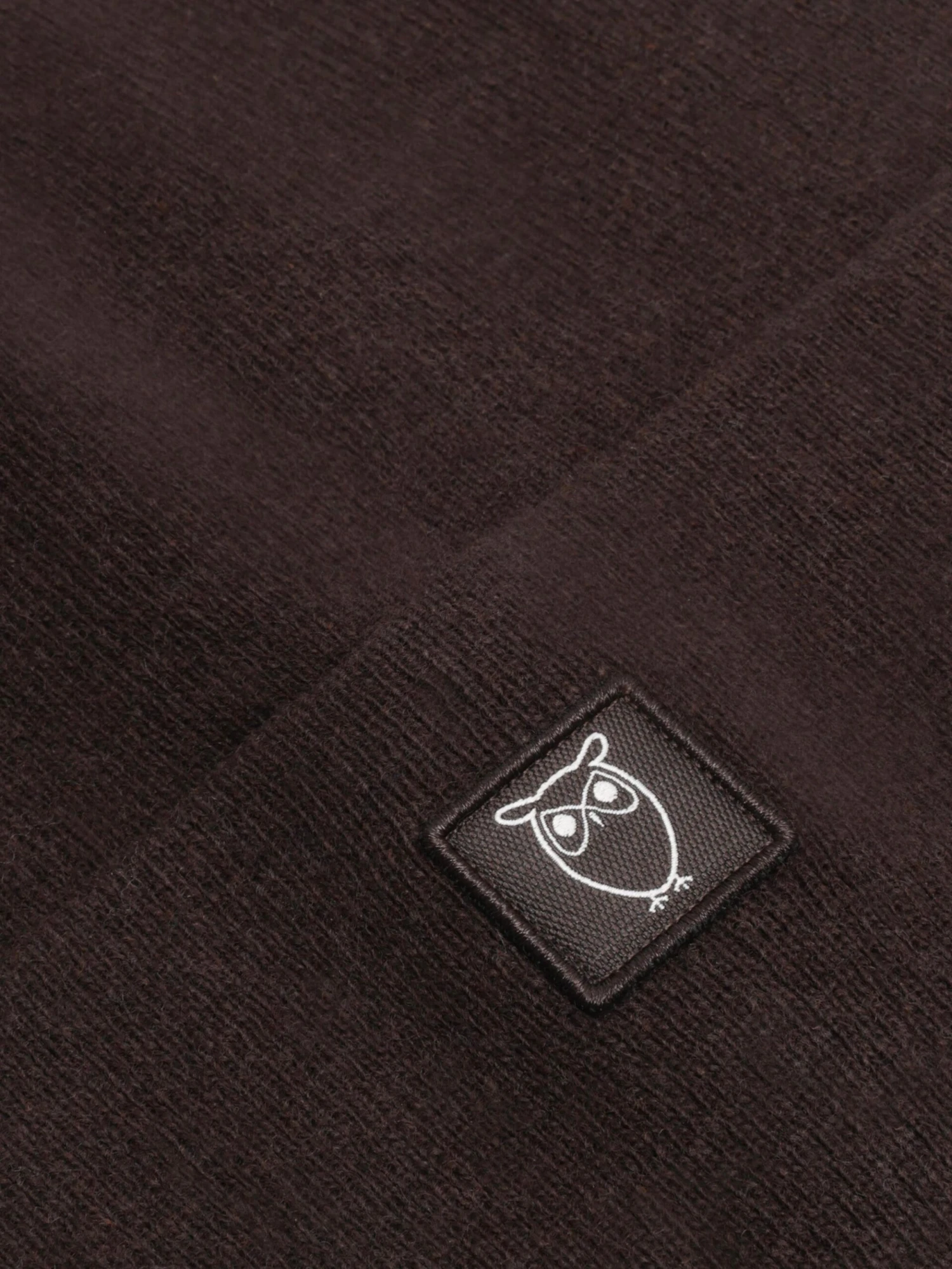 Double Layer Wool Beanie - Chocolate Torte 4 Double Layer Wool Beanie - Chocolate Torte - Image 2