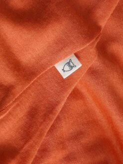 Dynamic Wool T-shirt - Langoustino 7 Dynamic Wool T-shirt - Langoustino -Knowledge Cotton Apparel Store Dynamic Wool 175 Single constructed t shirt RWS T shirts 2010057 1481 Langoustino 2