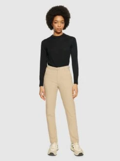 Merino Crew Neck Sweater - Black Jet -Knowledge Cotton Apparel Store Fine merino crew neck RWS Knits 2080061 1300 Black Jet 3